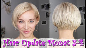 Übergangsfrisuren müssen nicht langweilig sein. Pixie Rauswachsen Haar Update Monat 3 4 Youtube
