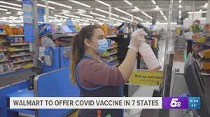 Walmart will administer the vaccine once walmart is allocated doses to people who are eligible as determined by federal and state. Walmart Preparing For Widespread Rollout Of Coronavirus Vaccine 5newsonline Com