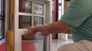 Majesta double hung units are custom made so that the balances match the size and weight of the sash, which makes these extra large windows astonishingly functional. How To Tilt In Kolbe Double Hung Sashes For Cleaning Youtube