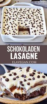 Schokoladen Lasagne In 2020 Schokoladen Lasagne Lecker Rezepte