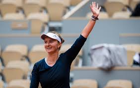 Barbora krejcikova (slo) in the 2021 roland garros semifinal match point. Krejcikova Defeated Greece S Maria Sakkari 7 5 4 6 9 7 Daily Khaleej