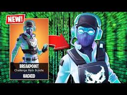I Hacked For The New Breakpoint Skin Early Fortnite Battle Royale