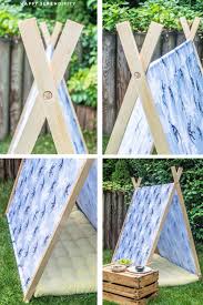 Igloabenteuer Kaptniglo Diy Spielzelt Anleitung Spielzelt Zelt Fuer Den Garten Happy Serendipity Diy Anleit Teepee Kids Diy Kids Teepee Gardening For Kids