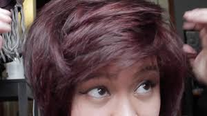If there is no set of colors on the button, then by default, it uses the primary color. Burgundy Brown Hair O Youtube