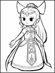 Download Free Printable Coloring Book Zelda 11