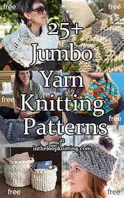 What does yarn weight mean? Jumbo Yarn Cowls Hats Blankets And More Knit With Jumbo Weight Yarn Most Patterns Are F Super Bulky Yarn Knitting Patterns Jumbo Yarn Chunky Yarn Patterns