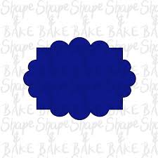 Sweet sugarbelle® hexagon cookie cutters set $4.99 save 20% with code 20madebyyou quickview. Plaque Q Cookie Cutter Shape And Bake
