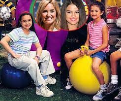 Barney could be a little codependent. Throwback Selena And Demi On Barney Selena Gomez Barney Selena Gomez Child Selena
