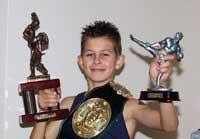Young kickboxer aiming for world domination