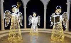 Outdoor Decoration Christmas Light LED 3D Motif Angel ...