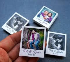 150 Creative Wedding Favors Custom Mini Polaroid Magnets With Captions Wedding Favours Magnets Disney Wedding Favors Creative Wedding Favors