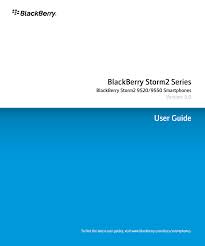 Manual - BlackBerry Storm2 9550 - 5.0 ...