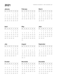 It comes really pretty with a room as you can see, this free calendar 2021 printable has a unique design for each month because i love to hold a. Free Printable Calendars And Planners For 2021 And Past Years