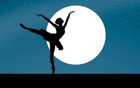 Download Free Illustrations Of Ballerina Moon Silhouette Tiara Posing Dark Ballet Night Dancer Dress P Moon Silhouette Person Silhouette Illustration