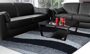 Cloud interiors is an interior design & styling company based in reading, berkshire, owned by karly hughes. Contemporary Modern Shag Black Gray Area Rug Waves Shaggy Floor Dcor Carpet Walmart Com Walmart Com