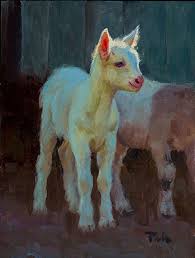 Twinkle Little Star By Carol Peek Oil 8 X 6 Animal Paintings Animals Farm Art