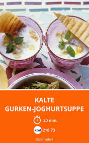 Kalte Gurken Joghurtsuppe Rezept Rezepte Suppen Und Eat Smarter Rezepte