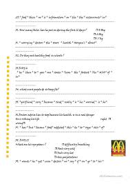 What is the 2nd (only to smoking) leading cause of preventable death in the u.s.? Supersize Me English Esl Worksheets For Distance Learning And Physical Classrooms