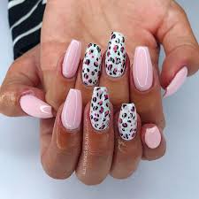 120 Best Coffin Nails Ideas That Suit Everyone Leopard Print Nails Cheetah Print Nails Leopard Nails