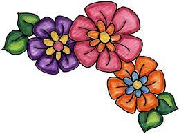 Flores para dibujar faciles y bonitas a color. Bonitas Imagenes De Flores Hermosas Para Dibujar Con Color