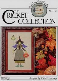 Yarn, sewing & needlecraft supplies. Cross Eyed Cricket Wickety Cross Stitch Pattern 123stitch