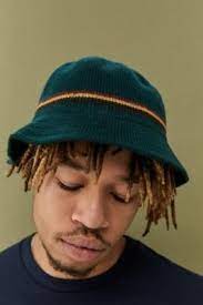 Uo Knitted Dark Green Bucket Hat Crochet Hat With Brim Chunky Knitting Patterns Crochet For Boys