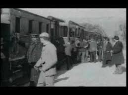 Arrival Of A Train At La Ciotat The Lumiere Brothers 1895 Shown At The Evening Deemed The Birth Of Cinema Film