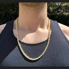 Only 980 left in stock. Accessories 14k Gold Layered 24in 5mm Rope Chain Necklace Poshmark