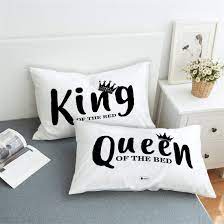 An engraved decanter is a fantastic classy gift for any newlywed couple. Indigifts Married Couple Gifts King Queen Printed Pillow Covers 12 X18 With Filler Set Of 2 Gift For Couple Friends Wedding Gift Newly Wed Gifts For Couple Amazon In Home Kitchen