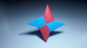 How To Make A Ninja Star Out Of Notebook Paper Pin On Xpert Mind Make It Fun