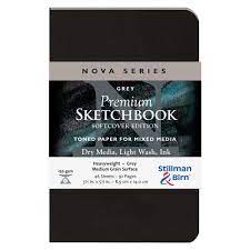 Email me when in stock. Amazon Com Stillman Birn Nova Series Grey Softcover Sketchbook 3 5 X 5 5 150 Gsm Heavyweight Grey Paper Medium Grain Surface Home Kitchen