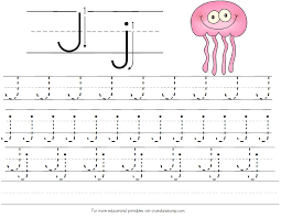 Learn to write a cursive lower j with pencil pete. Handwriting Letters Practice Letter