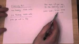 If you have one rate (i), you only need to fill in that reading. Reading And Calculating Electricity Bills Efficiently Youtube