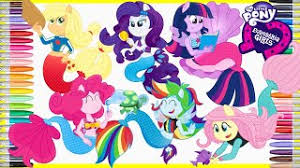 Top pewarna ariel putri duyung kecil hot pewarna ariel putri duyung. My Little Pony Seapony Mermaid Coloring Page Mewarnai Putri Duyung Youtube