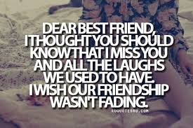 Broken Friendship Quotes and Sayings | Miss My Bff Sayings ... via Relatably.com
