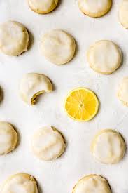 Line a baking tray with parchment paper and set aside. Glazed Lemon Cookies Soft Two Peas Their Pod