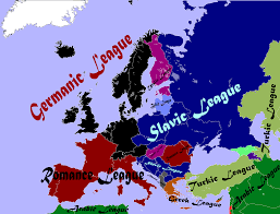 Explore the world of league of legends through an interactive map of runeterra. A Fantasy League Map Of Europe Based On Majority Language Families In Each Country 5000x3810 Imgur