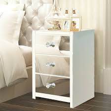 So what exactly makes the best bedside table? 2 3 Drawer Mirrored Bedside Table Matt White Frame Bedroom Furniture Storage Uk Ebay