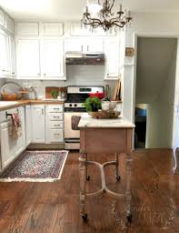 $100 kitchen island idea repurposed
