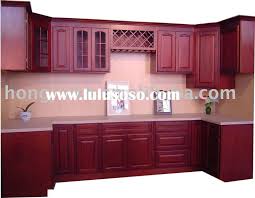 Modern cupboard paint pink modular kitchen cabinet for sale. Cherry Wood Kitchen Cabinets Novocom Top