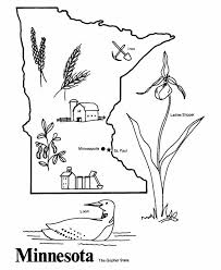 In 1999, the united states mint began striking a new quarter about every ten weeks to honor one of the 50 states—that is, five new quarters every year—until the program ended. Minnesota State Quarter Coloring Page Usa State Quarters Coloring Home
