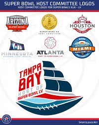 The committee unveiled the logo for the upcoming super. Studio Stories Tampa Bay Super Bowl Host Committee Logo Sails Into Prominence Sportslogos Net News
