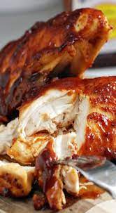Oven Baked Barbeque Chicken Oven Baked Bbq Chicken Chicken Recipes Cooking Recipes