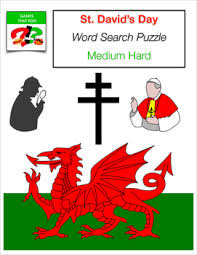 St valentine's day is celebrated with gaiety, enthusiasm and charm in britain. St David S Day Wales Welsh Word Search Puzzle Christian Distance Learning
