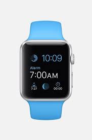 Apple Watch 42mm 7000 Series Aluminum Ion X Glass Apple Watch Sport 38mm And 42mm Case 7000 Series Silver Aluminum Ion X Glass Display Composite Back Sport Band Blue Apple Watch Apple Apple Watch Accessories