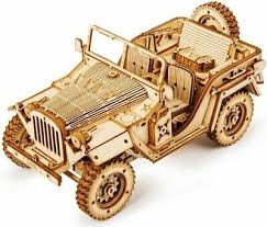 Stelzen, windwagen, boote, bollerwagen, vogelhäuschen, schwerter, schilder, puppenstuben. 3d Puzzle Spielzeug Jeep Aus Holz Zum Selberbauen Militar Gelandewagen 369 Teile Eur 29 99 Picclick De