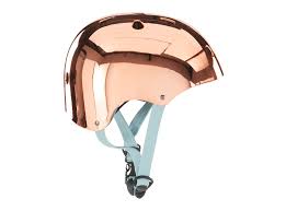 Made X Bobbin Fahrradhelm Kupfer Und Wasserblau S M Casque Velo Velo Velo Design