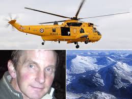 Injured Ben Nevis climber 'plunges to death' during RAF rescue