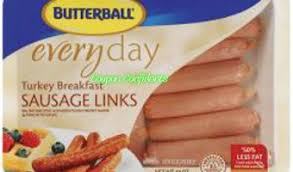 6 butterball® all natural fully cooked turkey breakfast sausage links. Butterball Turkey Sausage Links