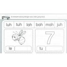 Imbuhan apitan merupakan penggunaan awalan dan akhiran pada satu kata dasar untuk membentuk kata kerja. Buy Printable Pdf 4 In 1 Combo Suku Kata Buku Aktiviti Prasekolah Seetracker Malaysia